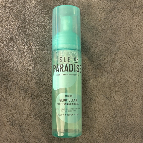 Isle of Paradise Medium Glow Clear Self-Tanning Mousse - Aqua - Picture 1 of 2